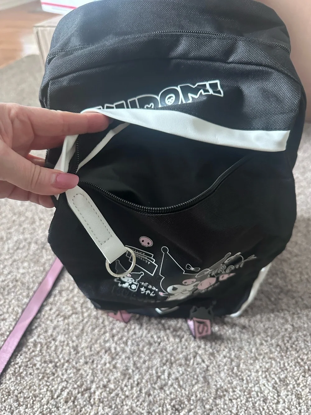 Kuromi backpack plus school supplies All New Never Used